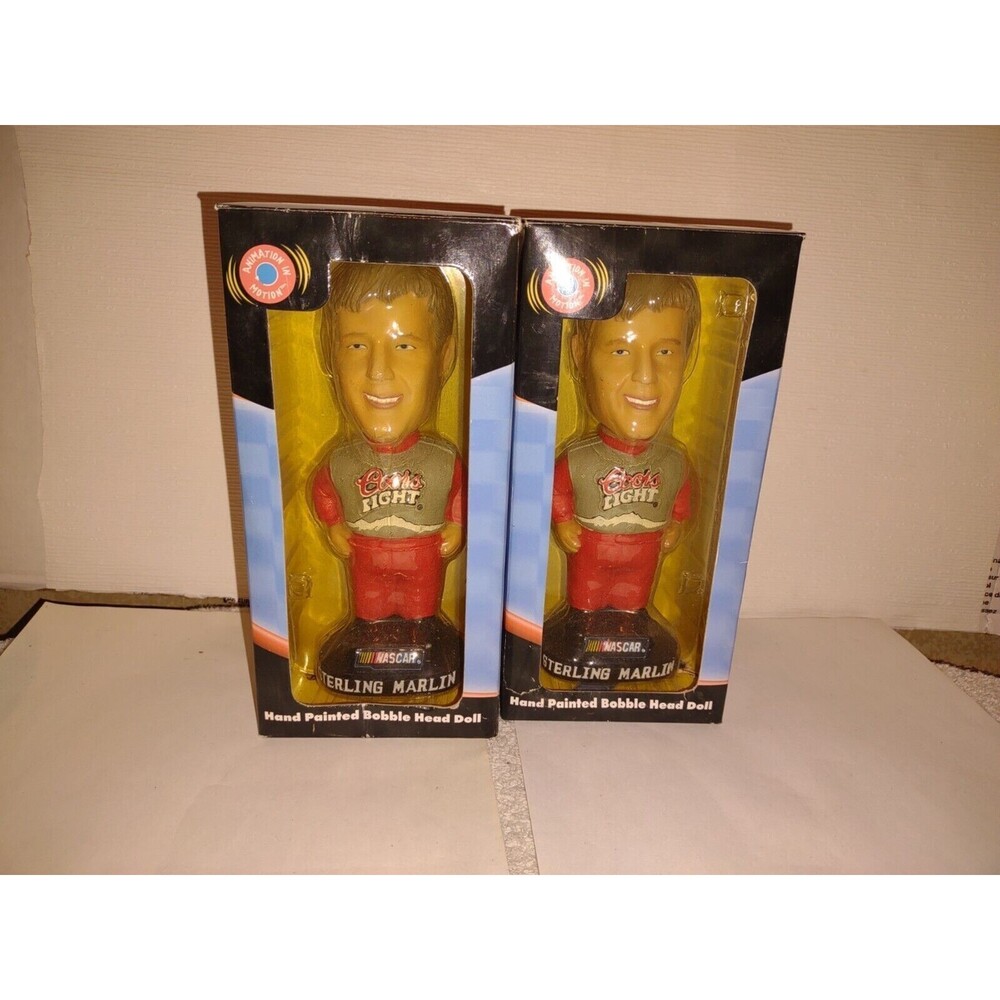 STERLING MARTIN NASCAR BOBBLEHEAD NIB 2002 2 Available